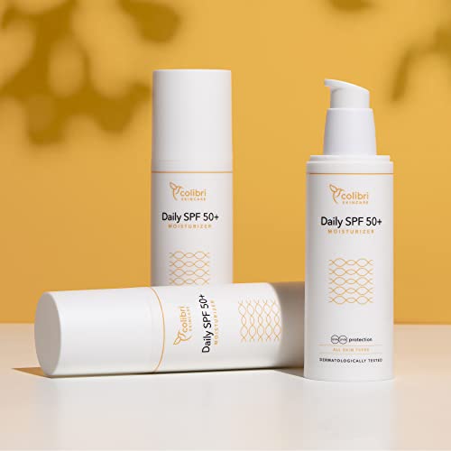 colibri-skincare-dosis-doble-Daily-SPF-50-Moisturizer-80ml-crema-hidratante-facial-con-proteccion-solar-de-amplio-espectro-resistente-al-agua-proteccion-UV-protector-solar-50