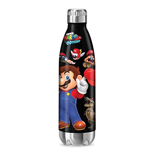 Super Mario Odyssey, 6 Pack, Hats Off Tech Decals, Waterproof Stickers for Phone, Laptop, Water Bottle, Skateboard, Vinyl Stickers for Boys and Girls