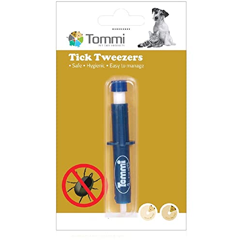 Tommi Hunden Katzen Zeckenzange Zeckenentferner Zeckenpinzette Zecken Zange Greifer