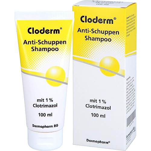CLODERM Anti Schuppen Shampoo 100 ml Zur Reduzierung von Schuppenbildung und Juckreiz