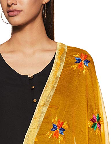 Women's Indian Handicraft Ethnic Dupatta Embroided Dupatta Chunni/Stole/Scarf2