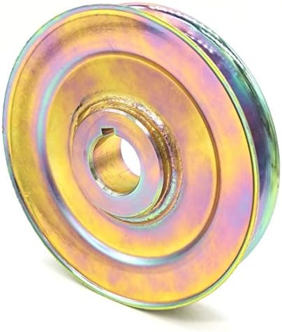 5 Inch Dia 25mm Bore Steel V-Groove Drive Pulley Replacement for Grasshopper 415902