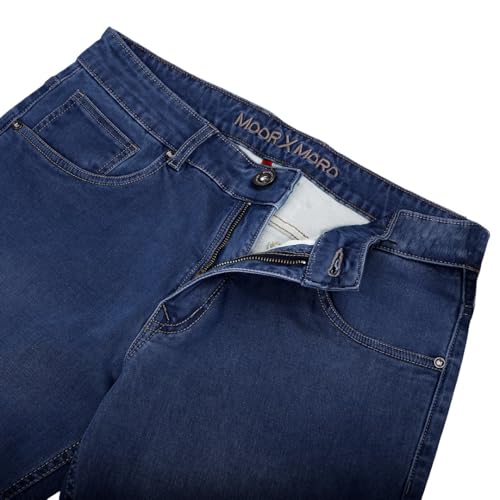 Image of Men's Premium Straight Fit Jeans | Cotton Rich Breathable Denim Pants for Men | Comfortable Regular Wear Casual Jeans