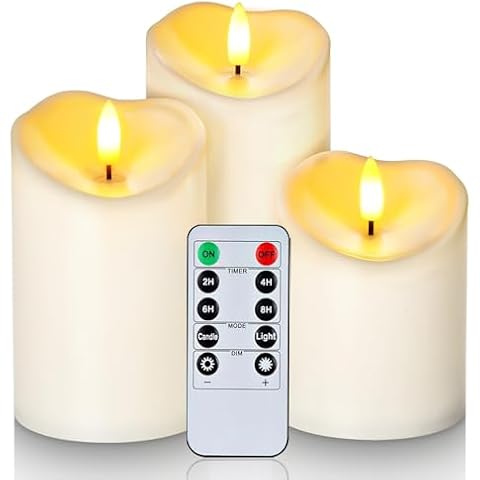 Bougies Homemory étanches à LED Cover