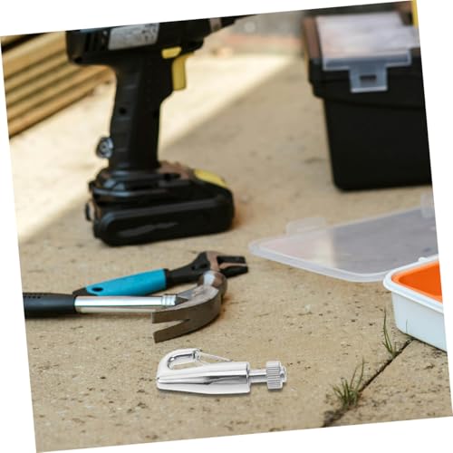 Image of jojofuny 2Pcs Adjustable Heavy Duty Picture Hanging Hooks for Wire Rope Durable Decorative Hardware for Home Office Gallery Decor and Classroom Use