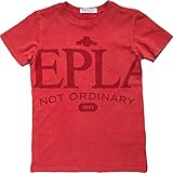 Replay Jungen SB7308 T-Shirt, 919 RED FIRE, 8A