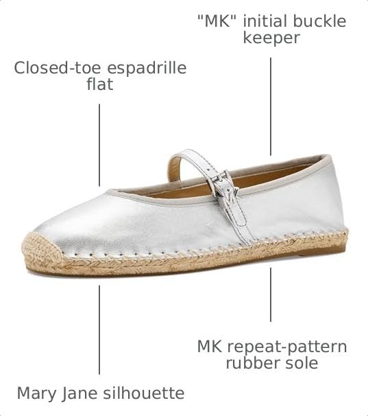 Image of Michael Kors Women's Lynn Ballet Espadrille Shoes