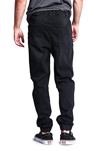 Men's Casual Twill Stretch Jogger Pants3