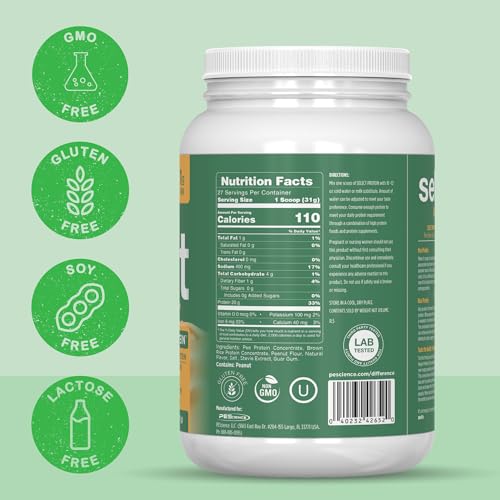Select Protein Vegan PEScience poudre de protéine végétale goût beurre d'arachide