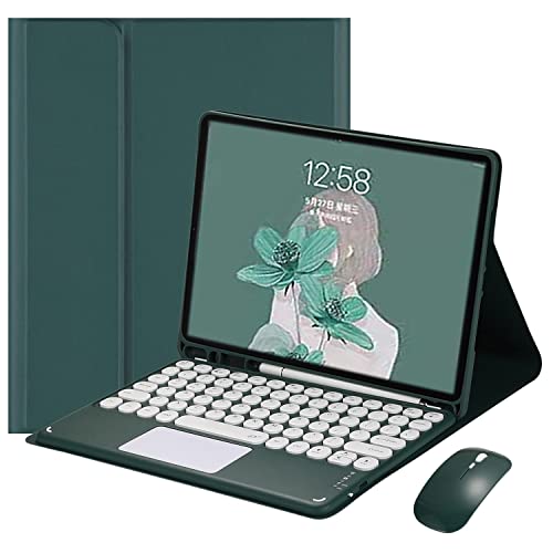 Dark green,GUPENAA iPad Air 13C` (M2) 2024 (A2898, A2899, A2900)pL[{[hP[XAMz_[A}EXt}OlbgECXBluetoothL[{[h