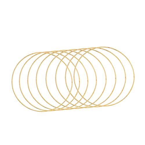 Anillas de metal Cabilock para atrapasueños artesanales de bricolaje, pack de 100 piezas 5