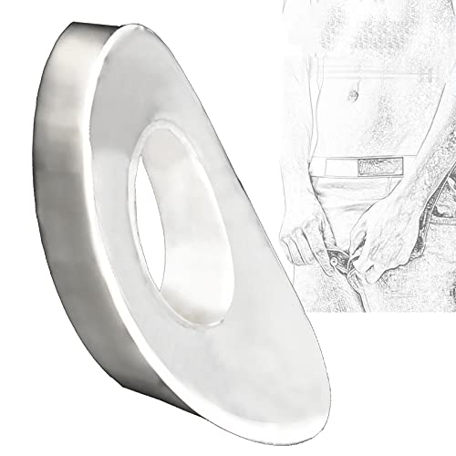 Anillo para el pene y testículos de metal duradero para erección rígida y duradera
