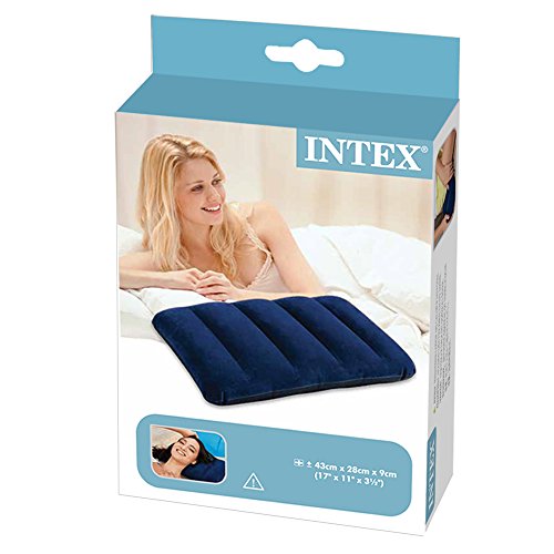 Intex Luftpolster Kissen Downy, Blau, 43 x 28 x 9 cm - Image 4
