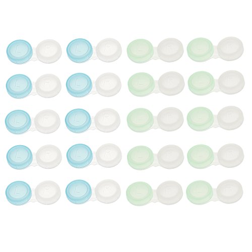 Preisvergleich Produktbild Sharplace 20er-Set Reise Linsenbehälter Kasten Kontaktlinsenbehälter Box