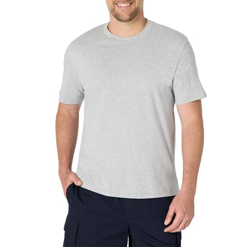Amazon Essentials Men's Relaxed Fit T-Shirt, Medium Grey Heather, X-Large
