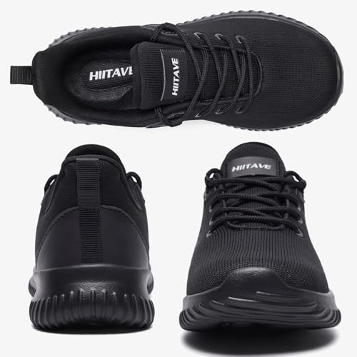 HIITAVE Little Big Kids Sneakers Children Sport Athletic Running Shoes for Boys Girls Youth4