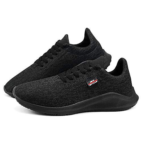 Tênis Sapatofran Caminhada Urbano Super Leve Conforto (40, PRETO)