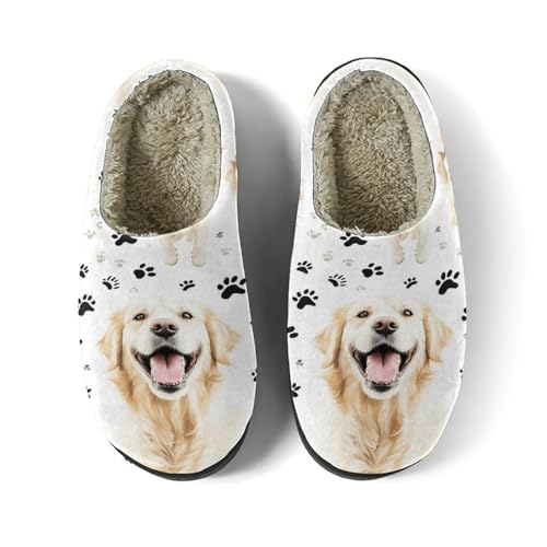 Image of Qnfosnk Golden Retriever Paws Women