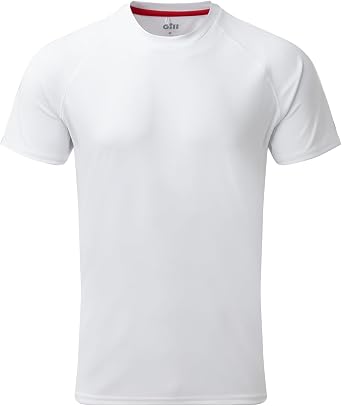Gill Mens Short Sleeve UV Tec T-Shirt - Lightweight, Quick Drying & 50+ UV Protection