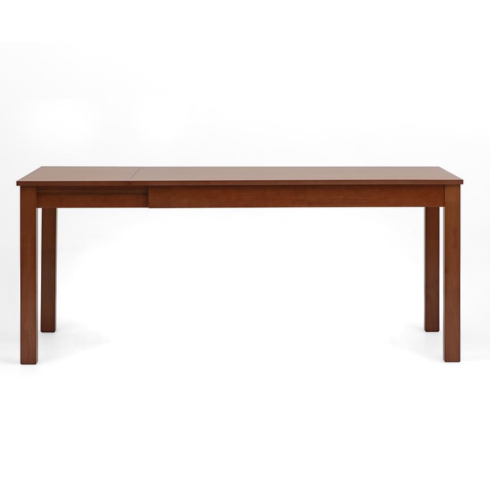 BOX FURNITURE Mesa de Comedor Extensible de Madera Natural, Ajustable de 135 a 180 cm, Color Cerezo - Elegante y Resistente