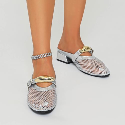 Zapatos de mujer calcetines transpirables de malla microfibra cómodos 3