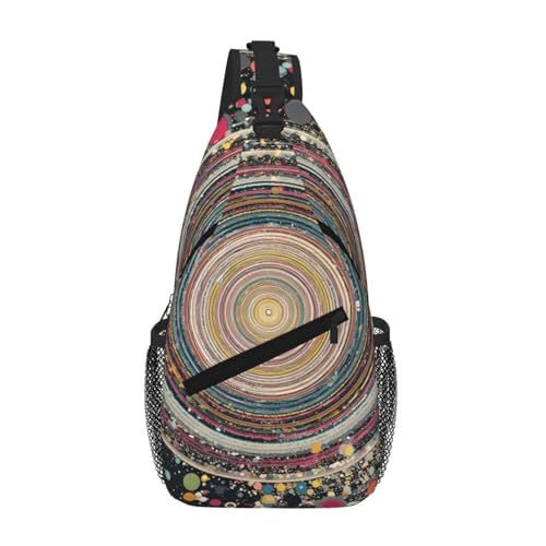 Sac de poitrine homme pour voyage et festivals avec rangement téléphone ergonomique
