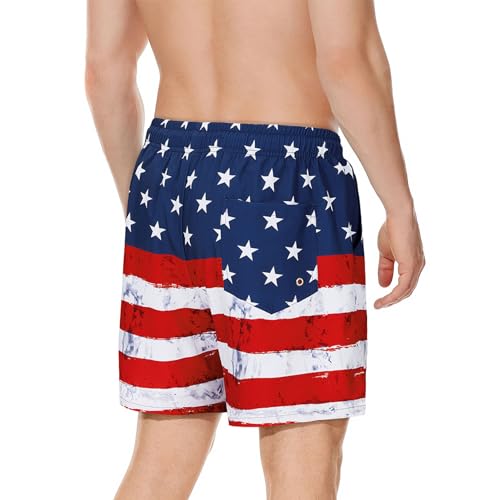 Century Star Mens Swim Trunks with Compression Liner Quick Dry Bathing Suits with Pockets Swim Shorts3