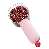 Cucchiaio dosatore per alimenti, con clip per sacchetto, utensile multiuso per la preparazione di pasti, per appartamenti, hotel, ristoranti, bar, panetteria, fattoria, cucina immagine