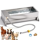 Svauoumu Abreuvoir Automatique Pour BéTail Avec Robinet à Flotteur de 1/2 Pouce Pour Chevaux, ChèVre, Bovins, Chevaux, Moutons, Chiens et Kits D'Abreuvement Pour Volailles