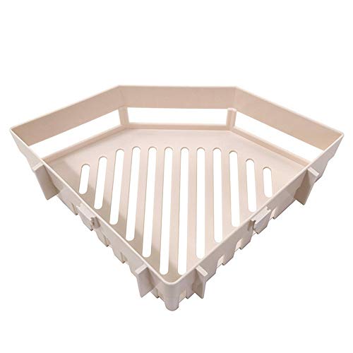 Estante organizador de almacenamiento de cocina de plástico sin trazos, para el día de Navidad (PK)