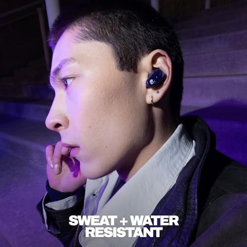 Image of Skullcandy Method 360 ANC Wireless Earbuds, Sound by Bose, Bluetooth Headphones, Premium Noise Cancelling, Up to 40 Hrs Battery, Sweat and Water Resistant, Microphone for iPhone Android - Future
