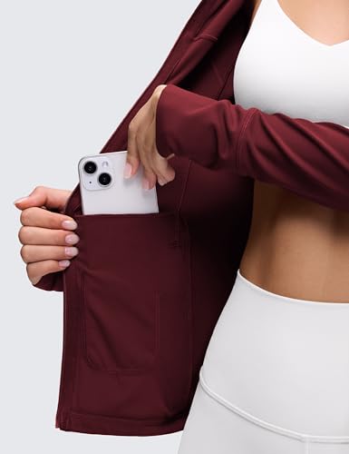 Image of CRZ YOGA Butterluxe Hoodie Jackets Hip Length