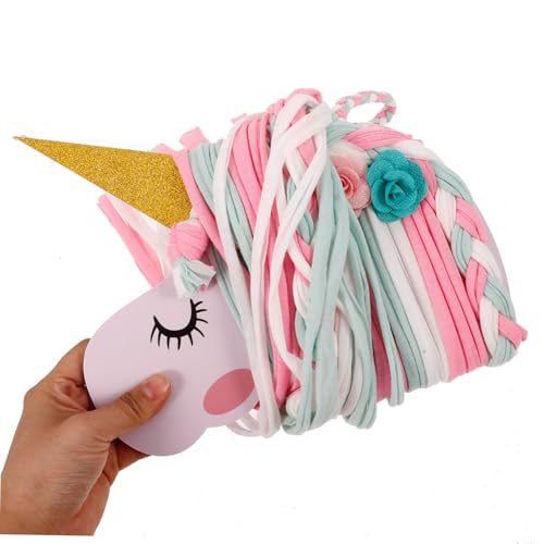 CATIEBYE Prendedor De Cabelo De Unicórnio Decoração De De Suporte De Arco De Unicórnio Suporte De Ar