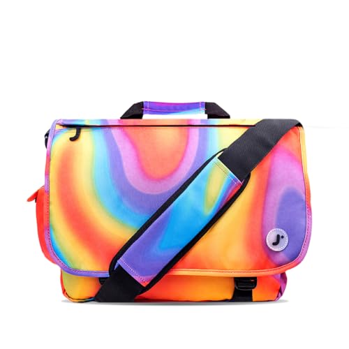 Image of J World New York Thomas Laptop Messenger Bag for Women & Men. Kids Computer Bookbag