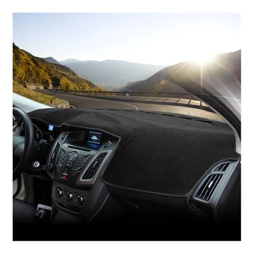 Tapis anti-dérapants pour tableau de bord Ford Focus 3 MK3 protection pare-soleil - 5