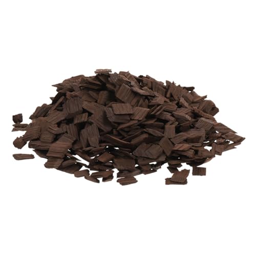 UKCOCO Virutas de Roble Francés Tostado para Elaboración Casera Vino Astillas para Mejorar Aroma y Añejado Whisky y Vino