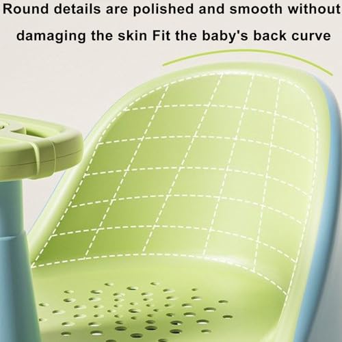 Siège de stable pour bébé avec support confortable et compact pour la douche