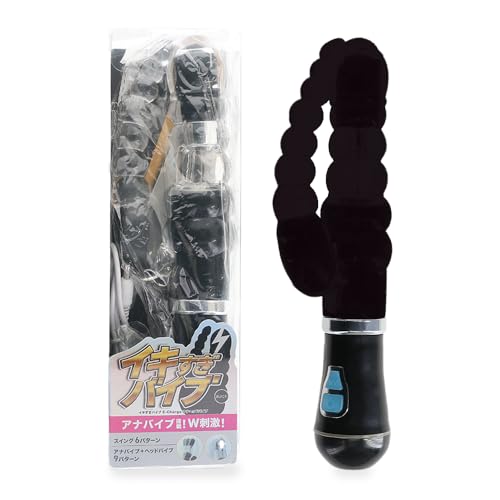 イキすぎバイブE-Charge アナヘッドバイブ ブラック【プライム】 - 画像1