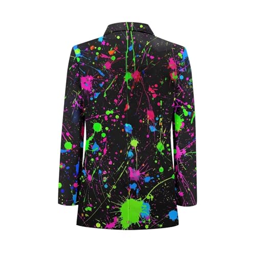 Men's Suit Jacket Fashion One Button Slim Fit Sport Coat Casual Knit Blazer Lightweight Mens Blazer Jacket XS-5XL2