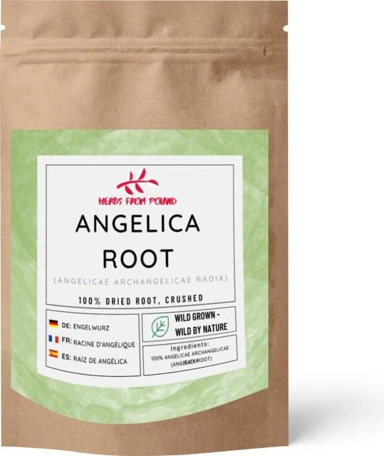 Herbs From Poland – Getrocknete Engelwurz Naturbelassenes Ganzes Kraut Ohne Künstliche Zusätze...