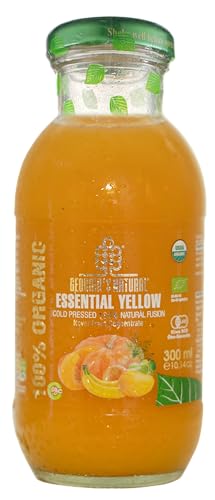 Georgia's natural 100% organic cold pressed essential yellow juice, 300 ml