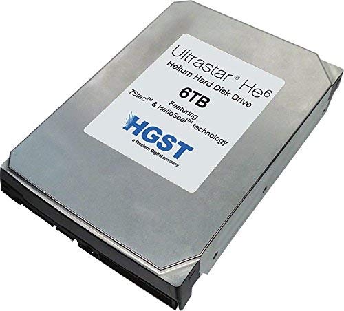 Preisvergleich Produktbild HGST 3,5 6TB Ultrastar He6 7200rpm SATA HDD (Generalüberholt)