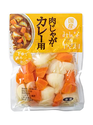 国産 みんなのやさい 肉じゃが カレー用 300g ×12袋