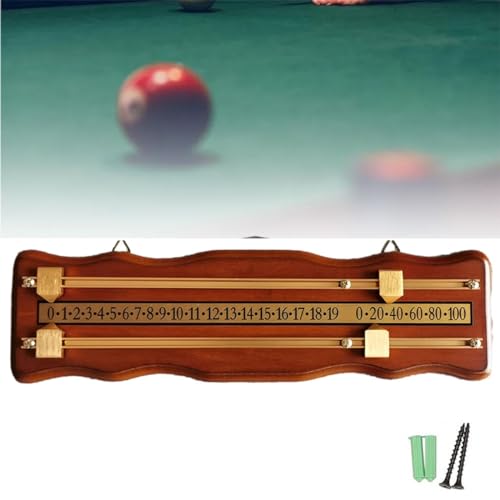Billiards Scoreboard Reusable Scoreboard Sport Scoreboard Billiard Scorekeeper Snooker Score Board Snooker Scoreboard Convenient Score Board Scorer Wood Major - Image 5
