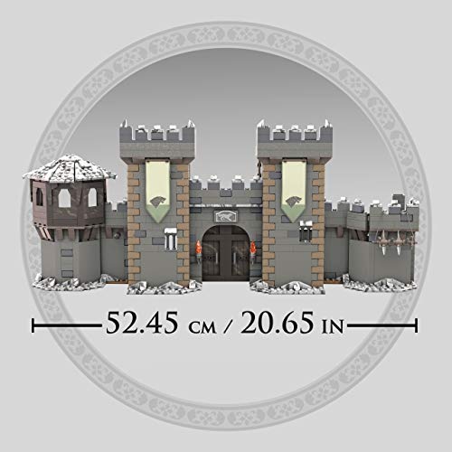 Mega Construx GMN75 - Probuilder Game of Thrones Die Schlacht um Winterfell, enthält 6 originalgetreue Mikro… – Bild 3