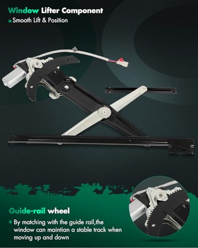 Image of SCITOO Power Window Regulator and Motor fit for 1992-1995 for Honda Civic Front Right Side 741-764