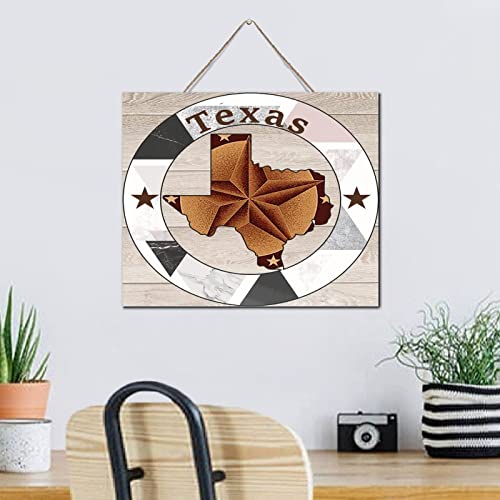 Décoration murale en bois Texas Lone Star pour salon rustique - 4