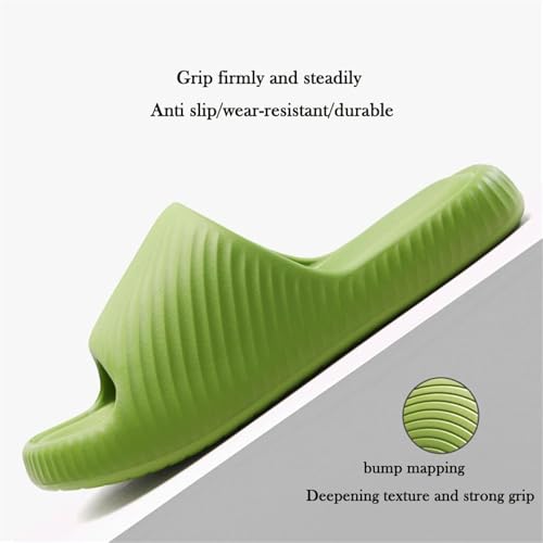 Slides for Women and Men,EVA Non-Slip,Shower Slippers Bathroom Sandals Massage House Slides for Indoor Outdoor3