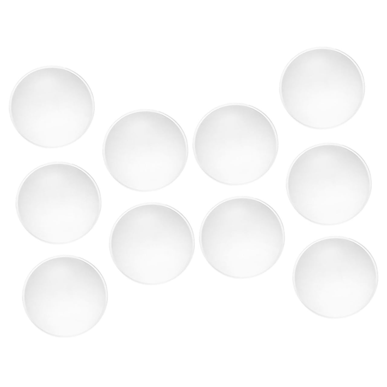 FRCOLOR 10Pcs Magnifier Lens Double Convex Transparent Lenses for Easy Replacement Improved Magnification Durable Accessories for Magnifying Devices