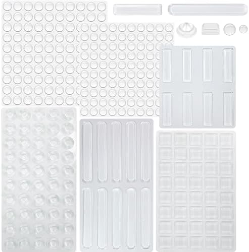 183 Stuks Zelfklevende Bumper Pads Helder - Rubberen Kastdeur Buffer en Riemen, Geluidsdempende Pads (6 Maten